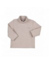 GYMP T-SHIRT MET ROLKRAAG BEIGE