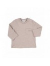 GYMP T-SHIRT MET BORSTZAKJE BEIGE