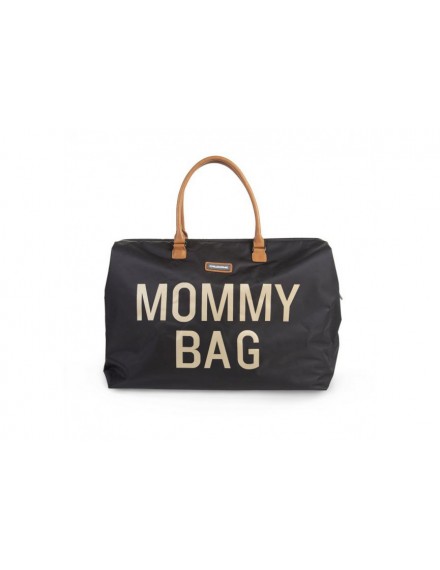 CHILDHOME MOMMY BAG BIG BLACK GOLD