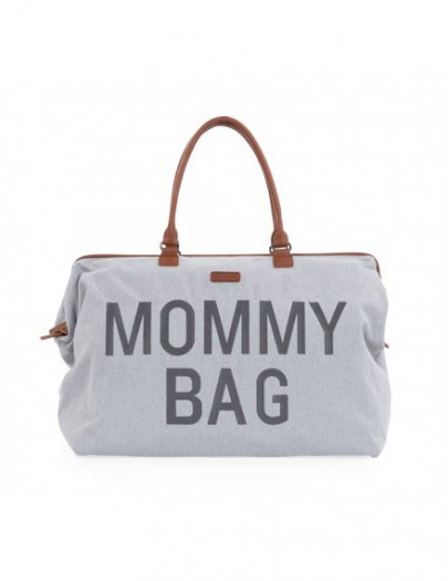 CHILDHOME MOMMY BAG BIG CANVAS GREY