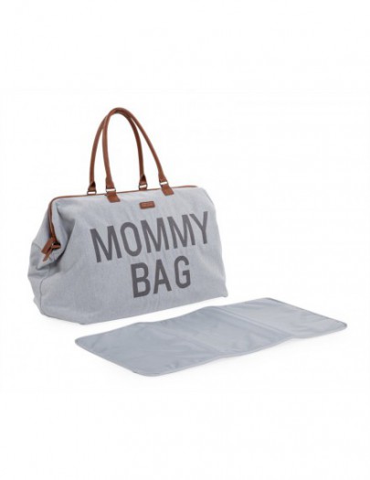 CHILDHOME MOMMY BAG BIG CANVAS GREY