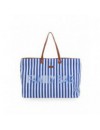 CHILDHOME FAMILY BAG STRIPES ELECTRIC BLUE LIGHT BLUE