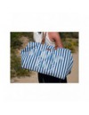 CHILDHOME MOMMY BAG STRIPES - ELECTRIC BLUE