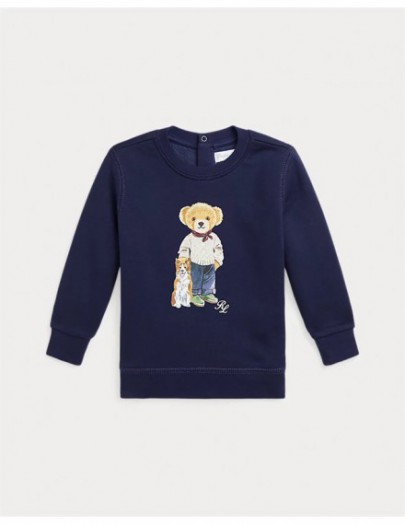 RALPH LAUREN LS BEAR NAVY BLUE