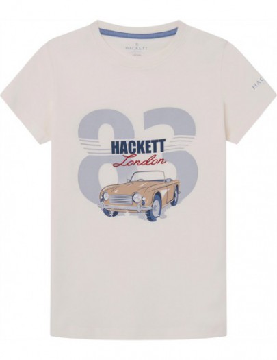 HACKETT T-SHIRT WIT LONDON