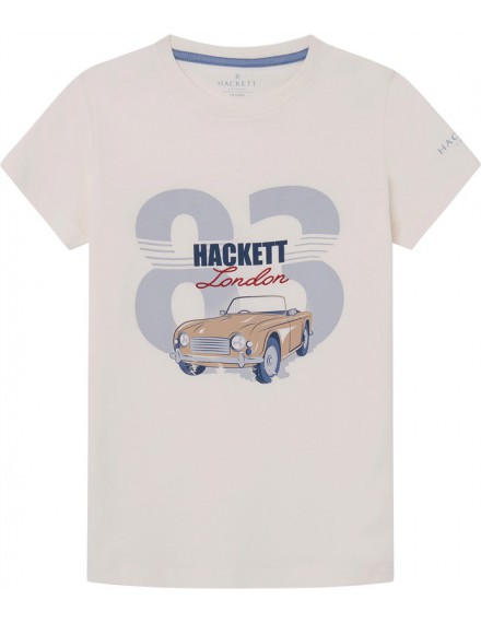 HACKETT T-SHIRT WIT LONDON