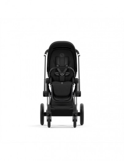 CYBEX PRIAM FRAME EN HARDPAD SEAT RBA CHROME BLACK