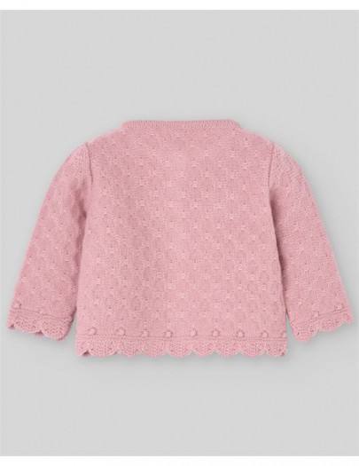 PAZ RODRIGUEZ CARDIGAN ROZE MET KNOOPJES