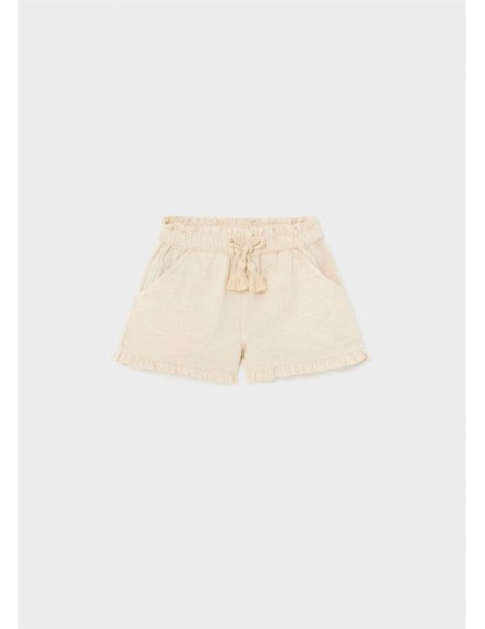 MAYORAL LINNEN SHORTJE BEIGE