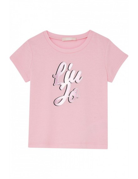 LIU JO T-SHIRT ROZE