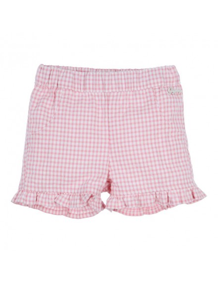 GYMP SHORT VICHY ROZE