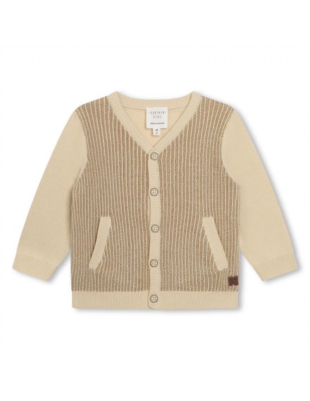 CARREMENT BEAU GILET BEIGE