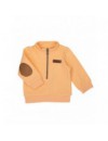 NATINI SWEATER ZIPPER LIGHT ORANGE