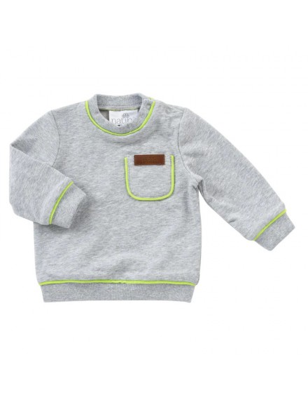 NATINI SWEATER MAX GRIJS