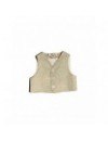 AMAYA GILET LINNEN BEIGE