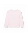 BILLIEBLUSH T-SHIRT MET LANGE MOUWEN WOLK ROZE