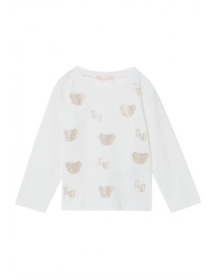 LIU JO T-SHIRT BEAR SNOW WHITE