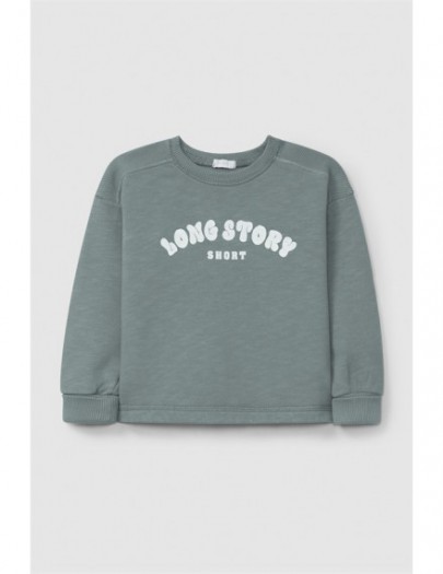 LARANJINHA SWEATER PETROL LONG STORY