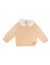 LARANJINHA PULL ROSE COLLE CLAUDETTE