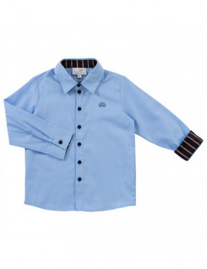 NATINI SHIRT CASPAR STRIPES BLUE