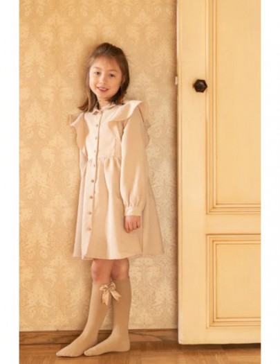 NATINI DRESS STEFANY LIGHT BEIGE