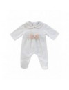 NATINI BABYGROW BOW OFFWHITE-PINK