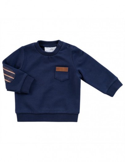 NATINI SWEATER STRIPES DARK BLUE