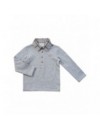 NATINI POLO VICHY GREY-BROWN