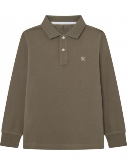 HACKETT POLO DUSKY GREEN