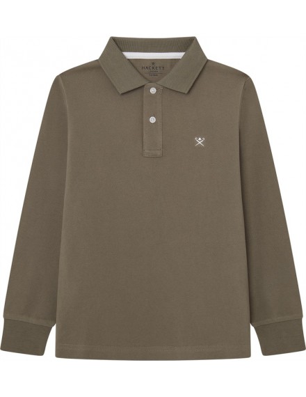 HACKETT POLO DUSKY GREEN