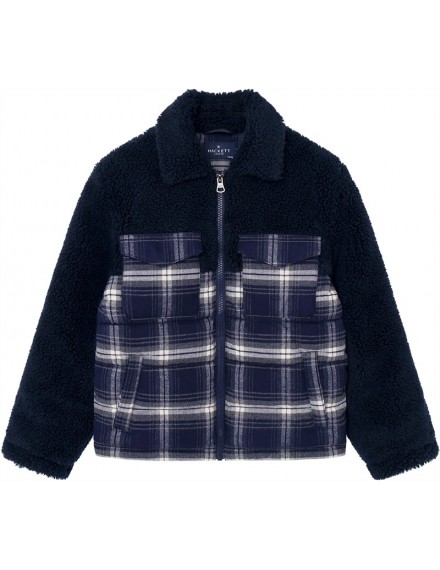 HACKETT SHERPA BOMBER MIDNIGHT BLUE