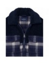 HACKETT SHERPA BOMBER MIDNIGHT BLUE