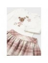 MAYORAL SKIRT SET BLUSH