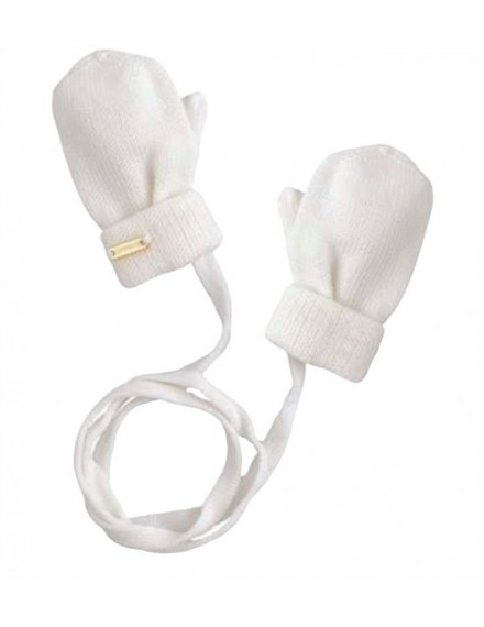 IL TRENINO HANDSCHOENEN BABY OFF WHITE