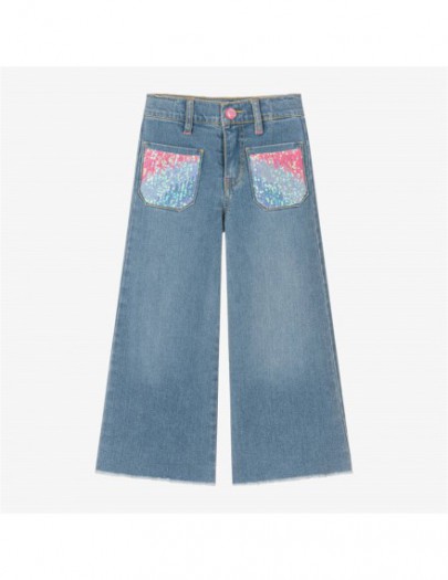 BILLIEBLUSH JEANSBROEK PAILLETTEN