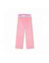 BILLIEBLUSH BROEK VELOUR FLUO ROZE