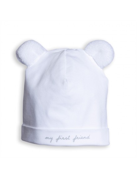 FIRST MUTS 2 TEDDY BEAR EARS WHITE