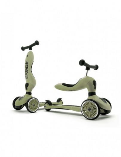 SCOOT AND RIDE HIGHWAYKICK 1 OLIVE