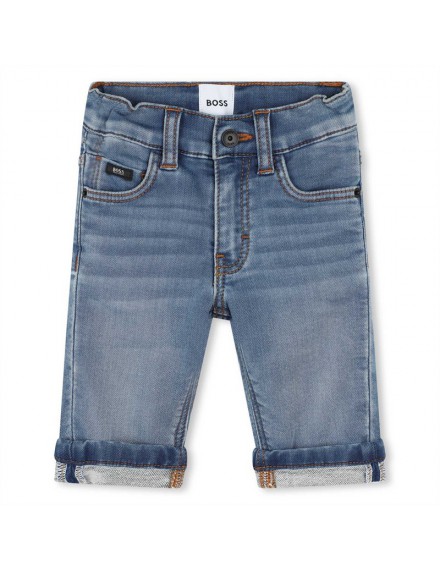 BOSS JEANSBROEK MIDBLAUW