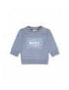 BOSS SWEATER BLAUW