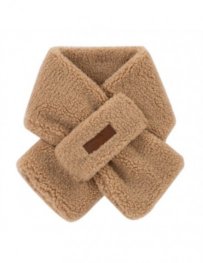 NATINI SCARF TEDDY BEIGE