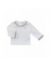 NATINI T-SHIRT RIBBON OFFWHITE