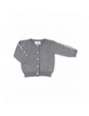 NATINI CARDIGAN RIBBON GREY