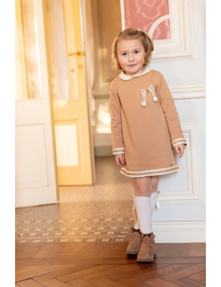 NATINI DRESS LARA BEIGE