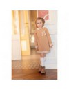 NATINI DRESS LARA BEIGE