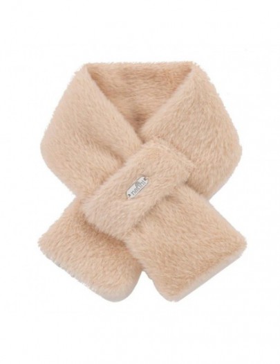 NATINI SCARF FUR PINK