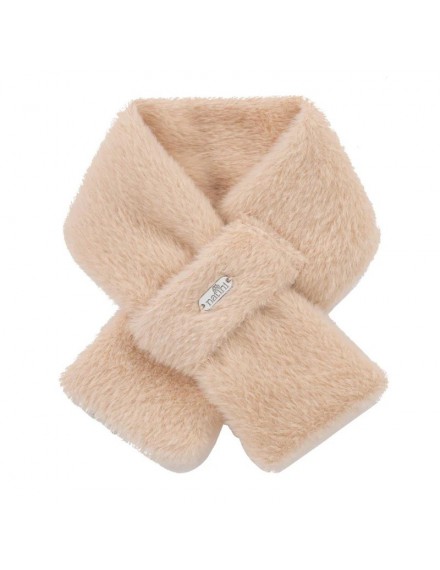 NATINI SCARF FUR PINK