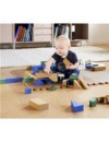 BABYDAM PUZZEL TEGELS 9 ST BRUIN