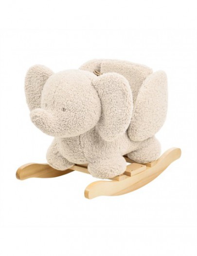 NATTOU SCHOMMELPAARD TEDDY OLIFANT ECRU