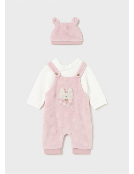 MAYORAL ONESIE ROZE/WIT